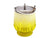 Uranium Glass Biscuit Barrel, Davidson Primrose Pearline Glass, "Lady Caroline"