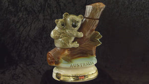 1973 Jim Beam Australia Koala Decanter, Home Bar Decor