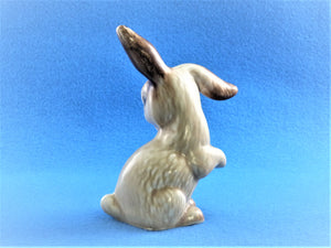 Vintage Sylvac Lop -Eared Rabbit, No 1302, Collectible SylvaC Ornament