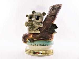 1973 Jim Beam Australia Koala Decanter, Home Bar Decor