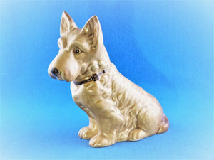 Vintage SylvaC Dog Figurine, Mac Terrier Number 1207