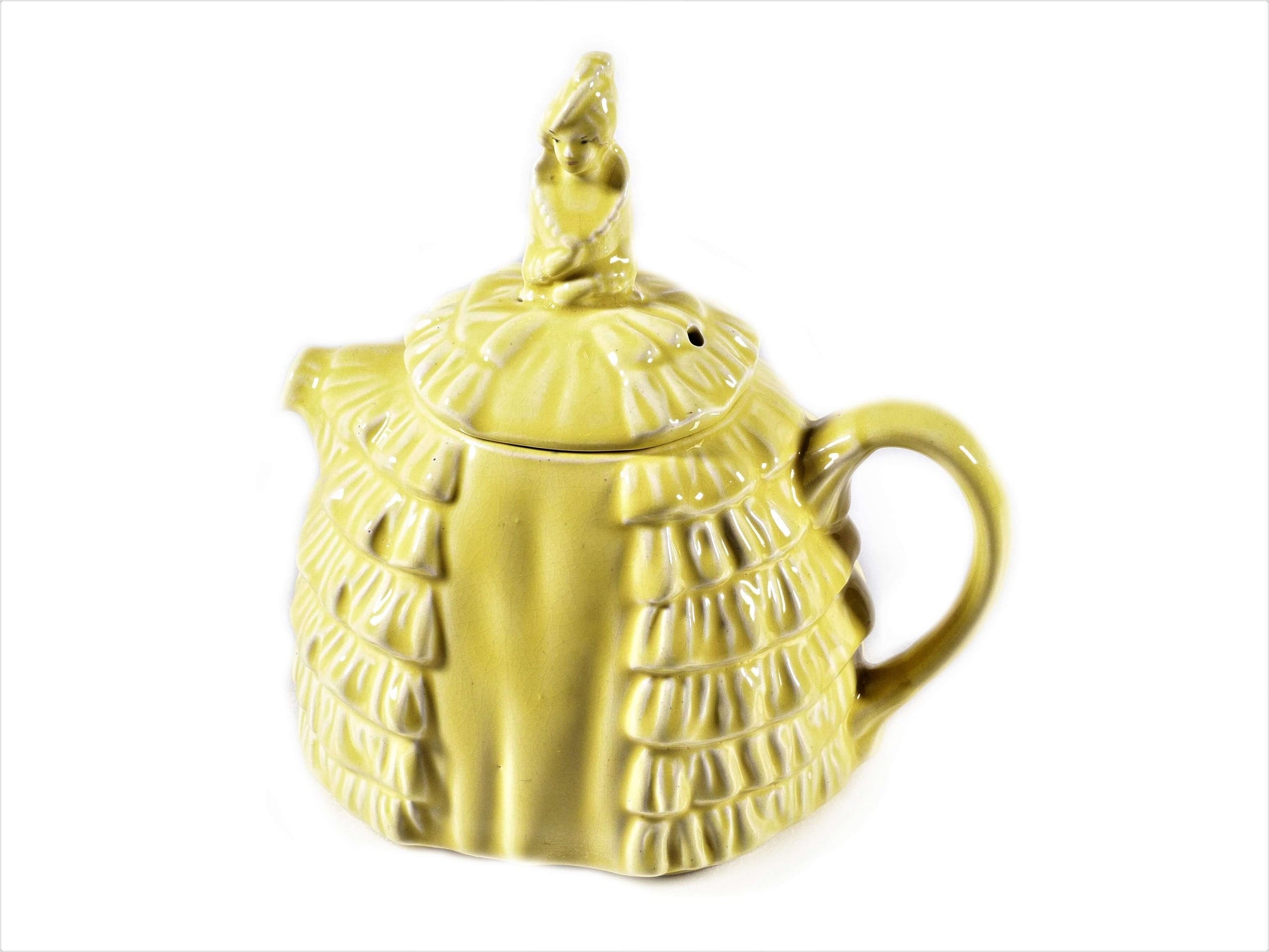 Sadler Teapot, Ye Daintee Ladyee, English China, Crinoline Lady Teapot