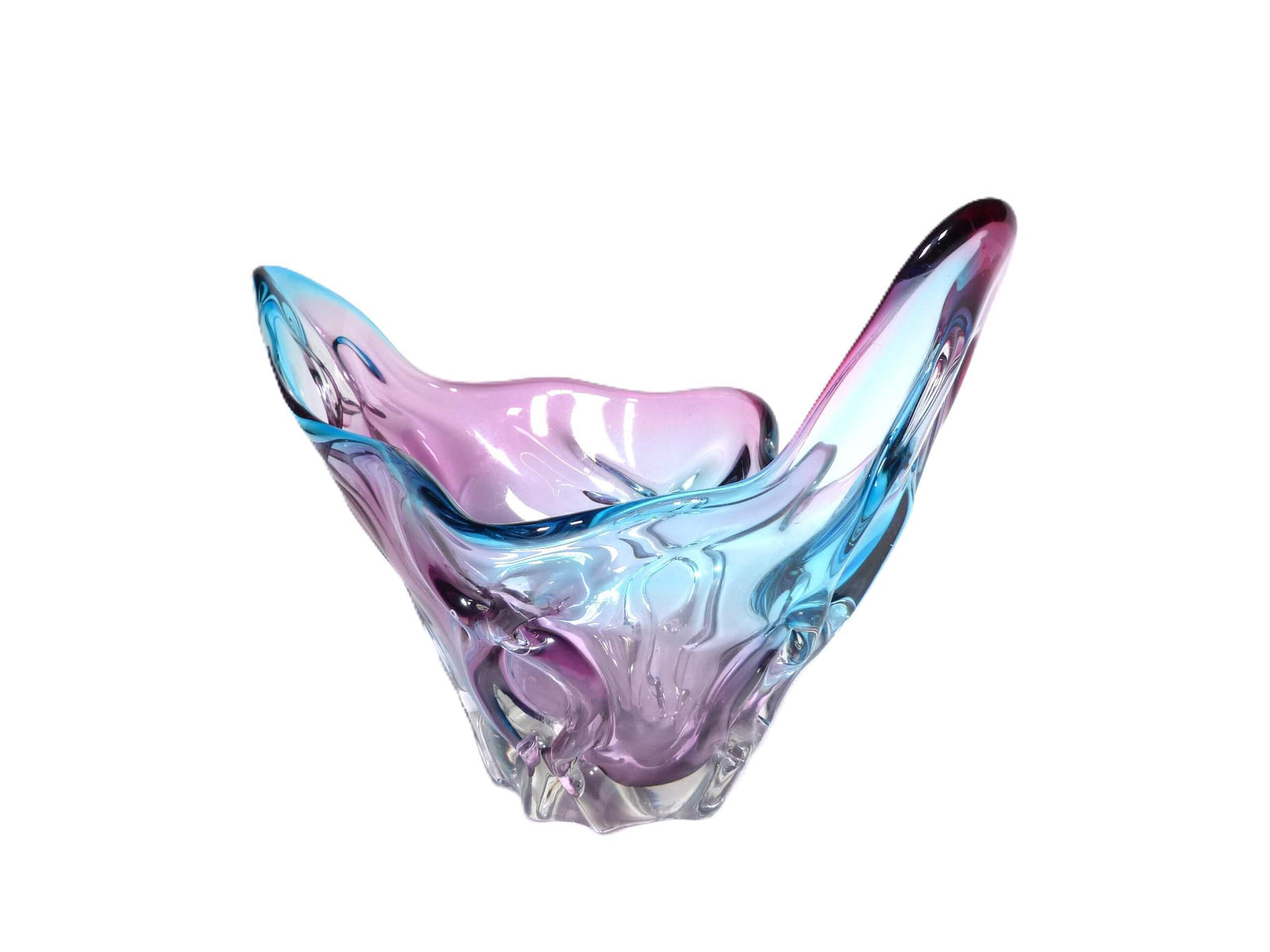 Mid Century Coloured Glass and Art Glass