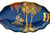 Carlton Ware Bleu Royale Bowl, "Storks" Pattern, Impressive Decorative Bowl