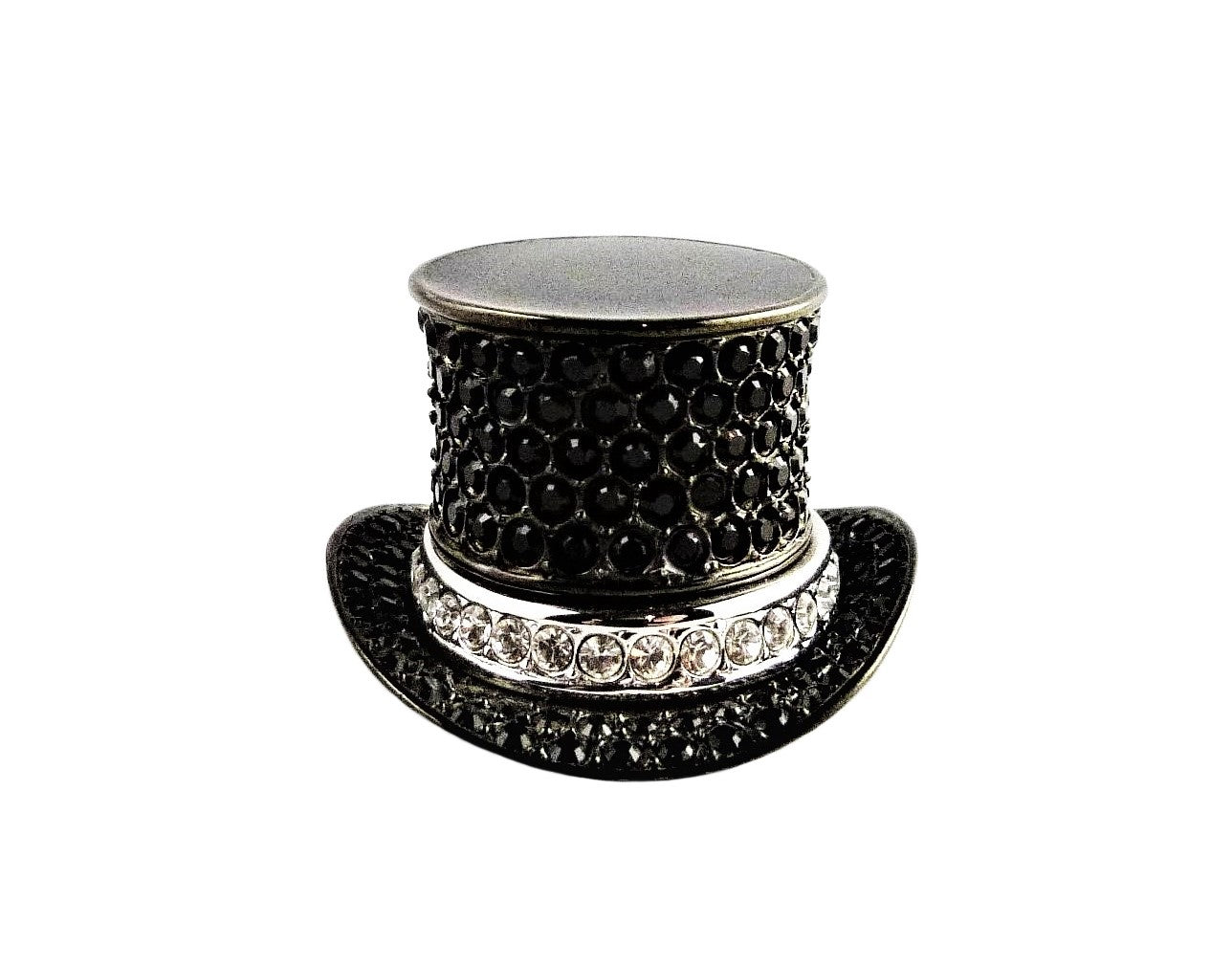 Estee Lauder Perfume Compact, Solid Perfume, Gold Top Hat