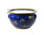 Carlton Ware Bleu Royale Chamber Pot, 1920's, Basket of Flowers Pattern No 2184, Wiltshaw & Robinson