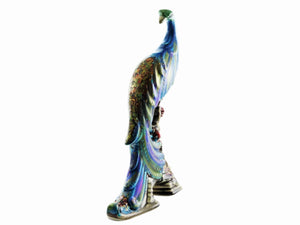 Anita Harris Peacock, Hand Painted Art Pottery, Superb Colours