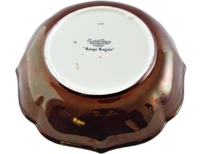 Carlton Ware Rouge Royale Bowl, "Mikado", Stunning