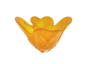 Vibrant Iwatsu Glass Bowl, Beautiful Colour, Amazing Decorative Item
