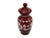 Ergermann Ruby Glass Lidded Jar, Bohemian Glass