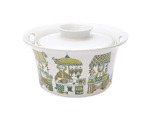 Figgjo Market Casserole, Attractive Lidded Deep Serving Dish