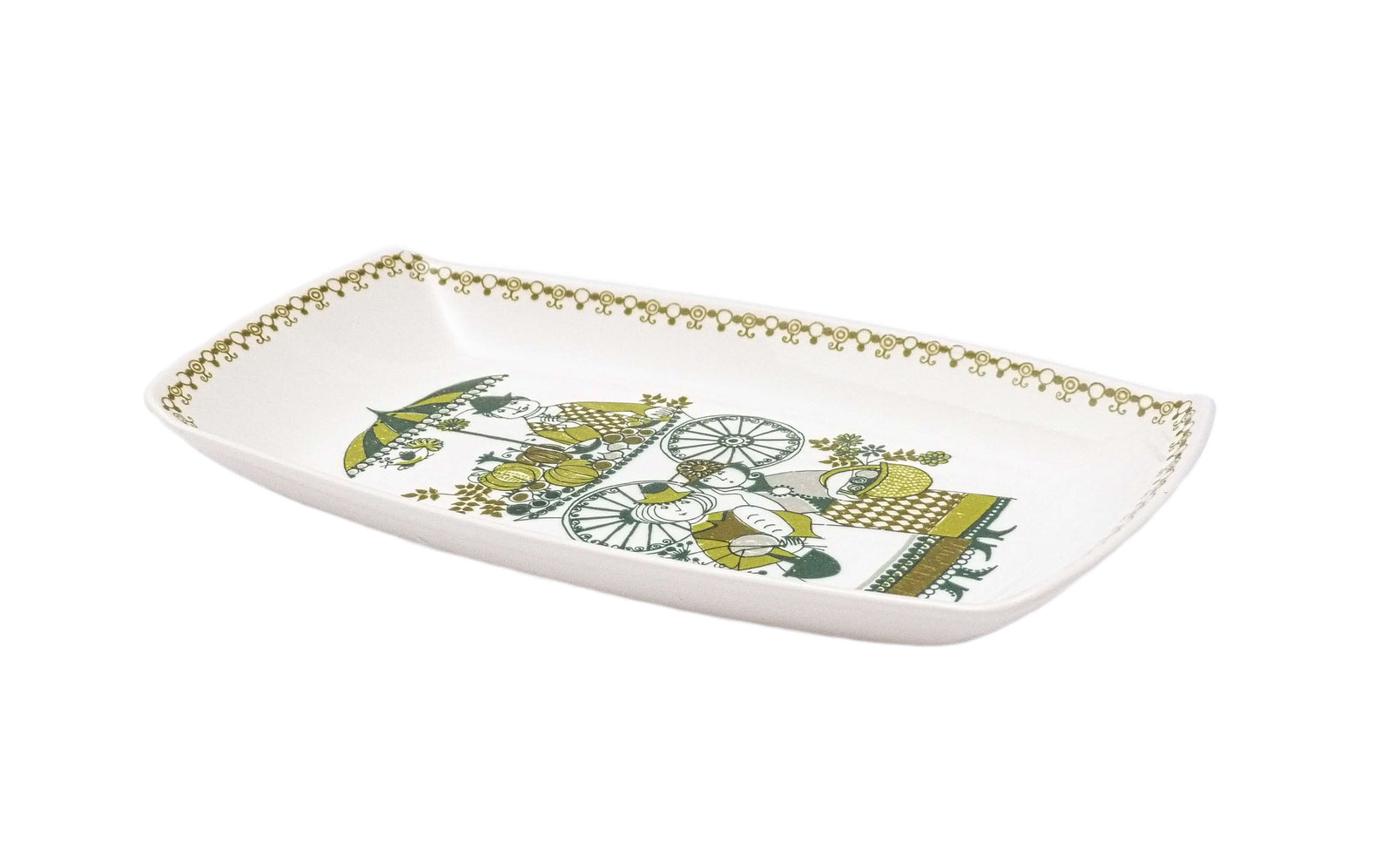 Figgjo Market Small Tray/Serving Plate, Norwegian, Turi Design