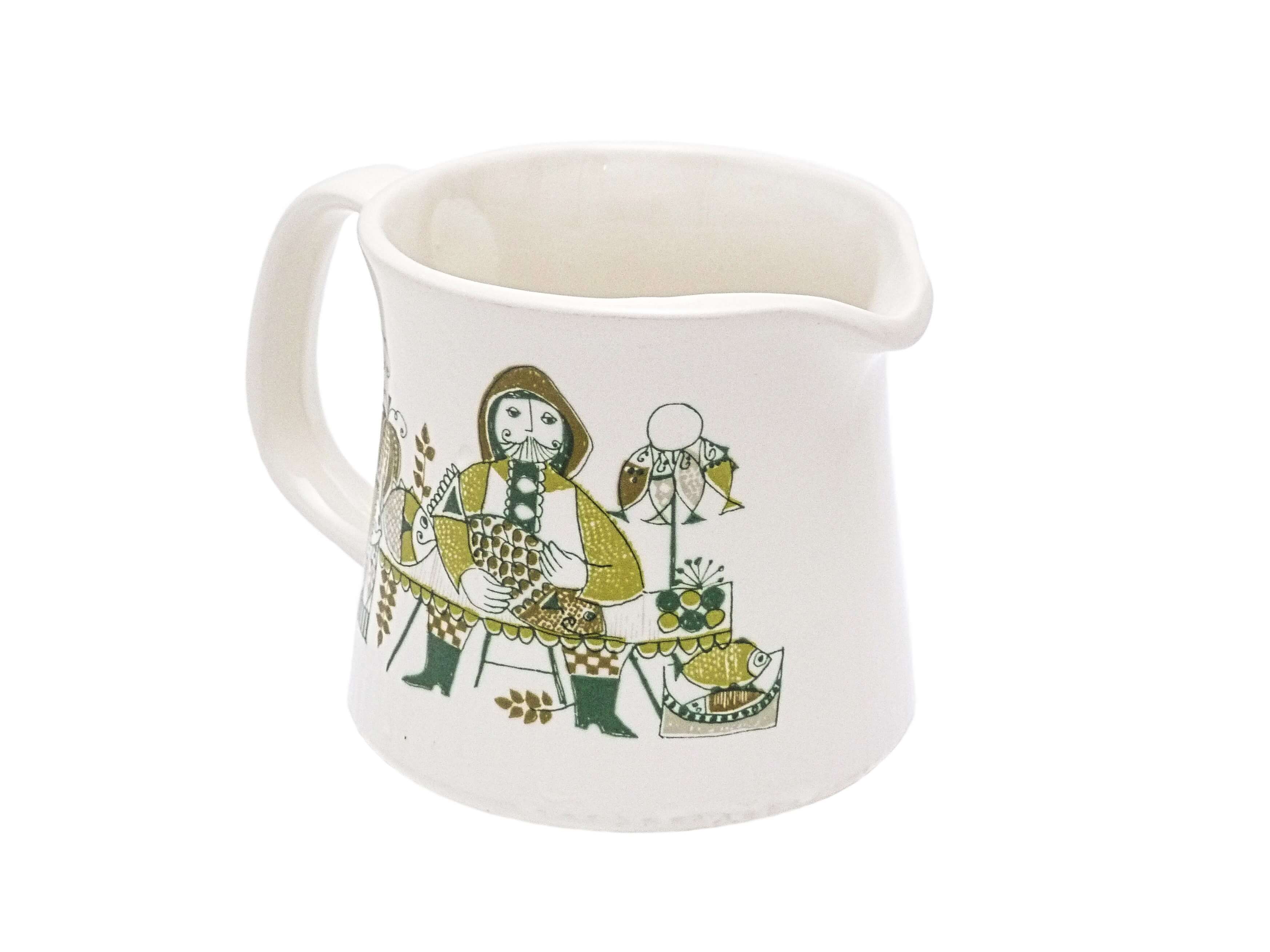 Figgjo Market Jug, Turi Design,1960's Norwegian