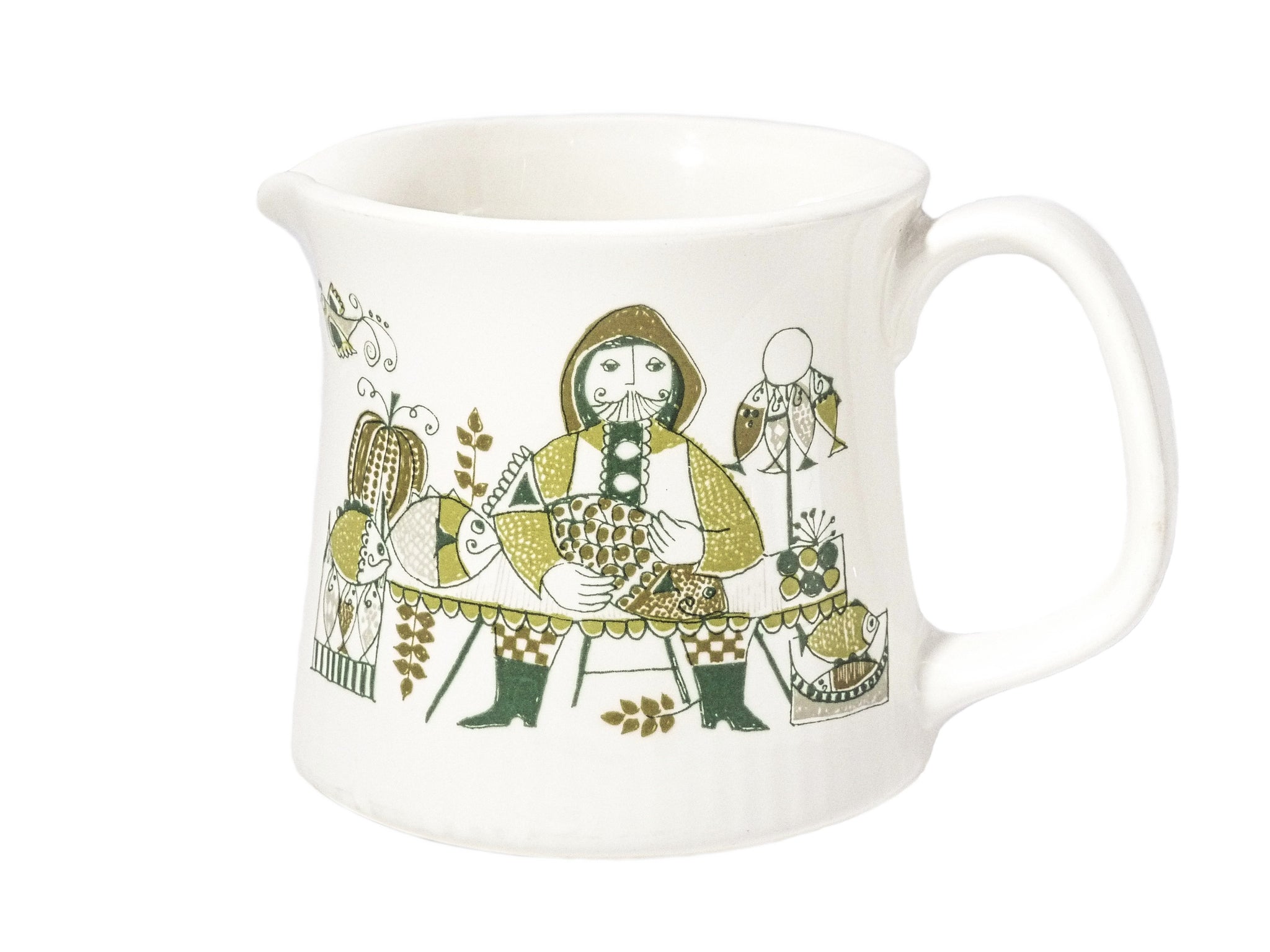 Figgjo Market Jug Turi Design 1960 s Norwegian DecorativeVintage figgjo-market-jug-turi-design-1960-s-norwegian-decorativevintage