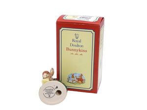 Royal Doulton Bunnykins Figure, Caddie, DB271, With Box