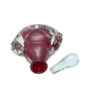 Art Glass Perfume Bottle, Stunning Colour