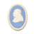 Sir Winston Churchill, Wedgwood Jasperware Portrait Medallion