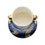 Carlton Ware Bleu Royale Small Vase, Asian Style "Stork" Pattern