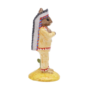 Indian Bunnykins Figure, DB202, With Box and Certificate, Royal Doulton