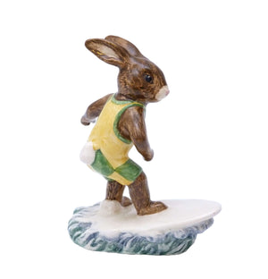 Aussie Surfer Bunnykins Figure, Royal Doulton, DB133