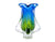 Josef Hospodka Glass Vase, Chribska Glass, Magnificent Colours
