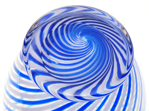 Hadeland Glass Vase, Norwegian Glass, Stunning Colours