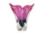 Iwatsu Glass Vase, Mid-Century Japanese, Hineri Range, Stunning Colour