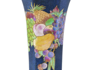 Carlton Ware, Wiltshire & Robinson Octagonal Vase, Fruit Design, 1930's