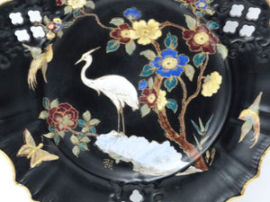 Carlton Cloisonne Ware Plate, Carlton Ware, Wiltshire & Robinson 1894-1926