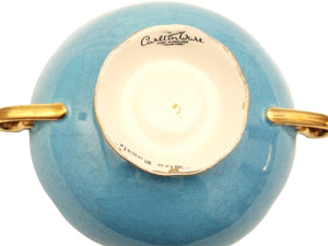Carlton Ware Light Bleu Royale Soup Bowl, Gorgeous Colour