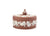 Terracotta Wedgwood Jasperware Trinket Box, Superb Colour