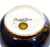 Carlton Ware Crane Oval Vase, Bleu Royale, Hand Painted