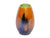 "Rabbits at Dusk" Carlton Ware Oval Vase, Orange Lustre, 1930's