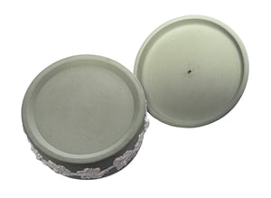 Wedgwood Jasperware Green Trinket Box, Lovely Shape