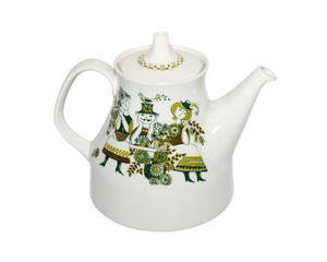 Vintage Figgjo Market Teapot, Norwegian, 1960's, Turi Design