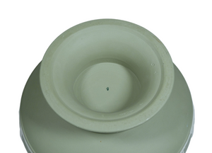 Wedgwood Jasperware Green Pedestal Bowl, Table Centrepiece