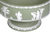 Wedgwood Jasperware Green Pedestal Bowl, Table Centrepiece