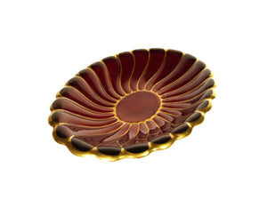 Carlton Ware, Rouge Royale, Oval Shallow Bowl, 1930's