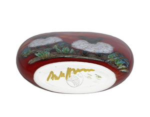 Sheep Vase, Very Cute Small Purse Vase, Anita Harris Art Pottery