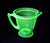 Uranium Glass Measuring Jug, T & S Handimaid Pitcher, 1950's, Glows Beautifully