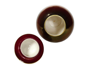 Carlton Ware Rouge Royale Small Temple Jar