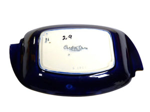 Carlton Ware Bleu Royale Small Serving Dish, Deep Dark Blue