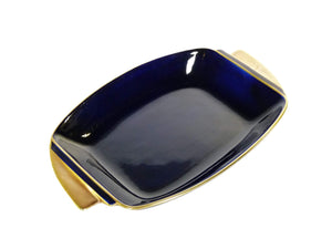 Carlton Ware Bleu Royale Small Serving Dish, Deep Dark Blue
