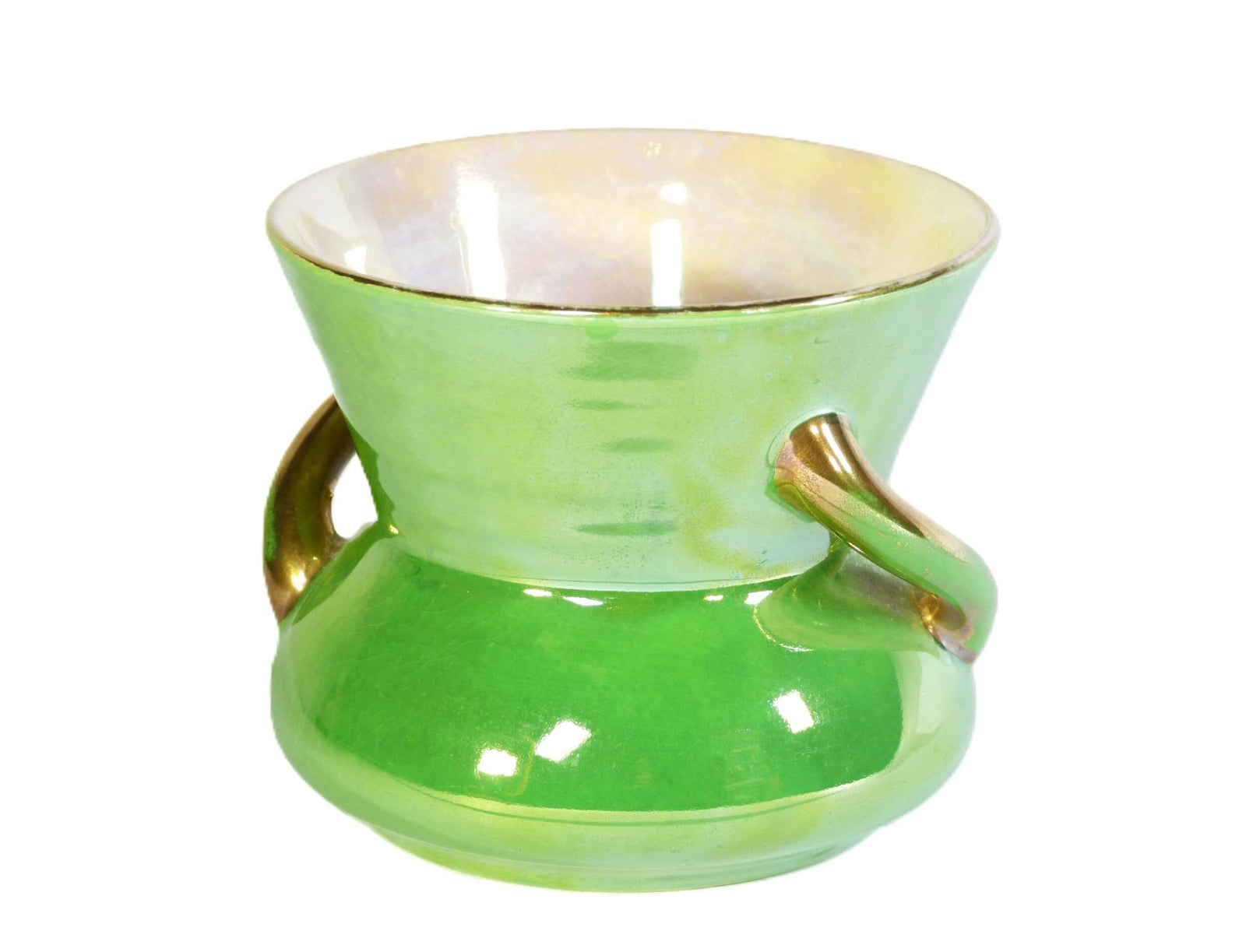 Carlton Ware Vert Royale Small Vase, Gorgeous Colour, Cute Vase