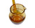 Incredible Amber Glass Serving Ladle, Vintage Glass