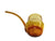 Incredible Amber Glass Serving Ladle, Vintage Glass