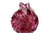 Impressive Vintage Cranberry Glass Large Vase, Stunning Colour