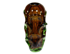 Jan Beranek Skrdlovice Czech Mid-Century Art Glass Vase, 1959