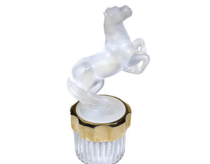 Lalique Crystal "Mascotte Equus" Men's Perfume Bottle, Limited Edition