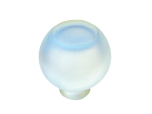 Chamart France, Opalescent Glass Perfume Bottle, Butterfly Stopper